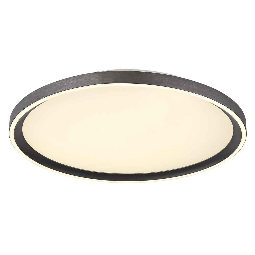 Schlanke Deckenlampe Dublin Ø 40cm grau