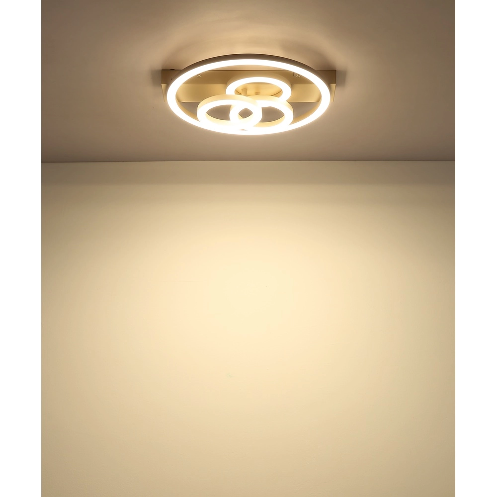 Einzigartige Deckenlampe Darryl Sandbraun Globo 9007371593217