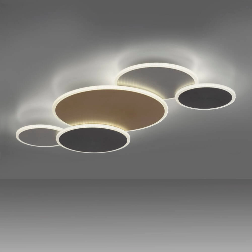 Design-Wandleuchte Q-Piato 85cm Paul Neuhaus 4012248374528