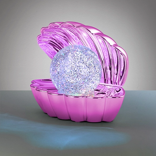 Tischlampe Shelly Shell Pink Trio 4017807682014