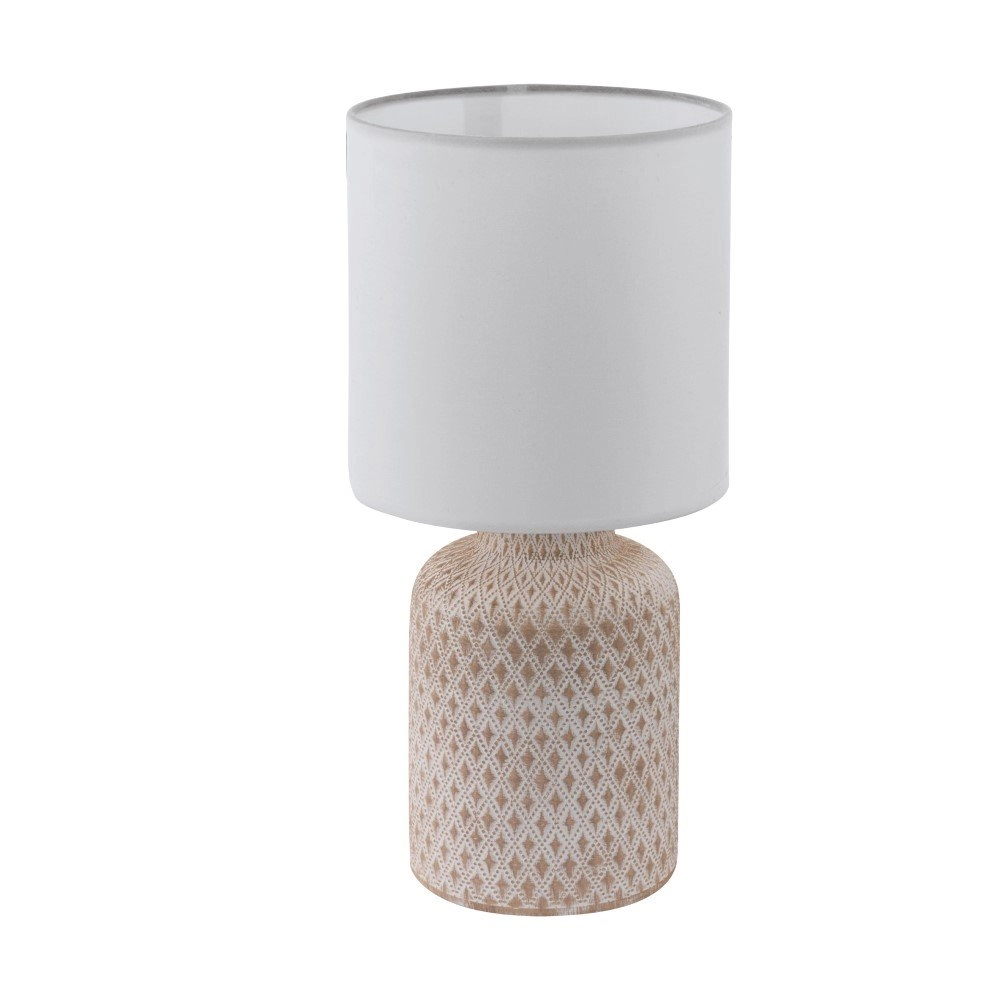 Tischlampe Lampenschirm Bellariva Keramikcreme