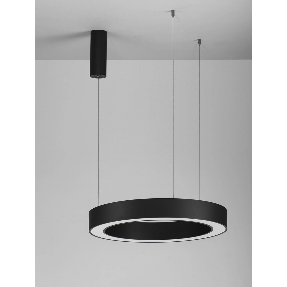 Pendelleuchte Morbido schwarz Ø 60cm Lyora 5212017438645