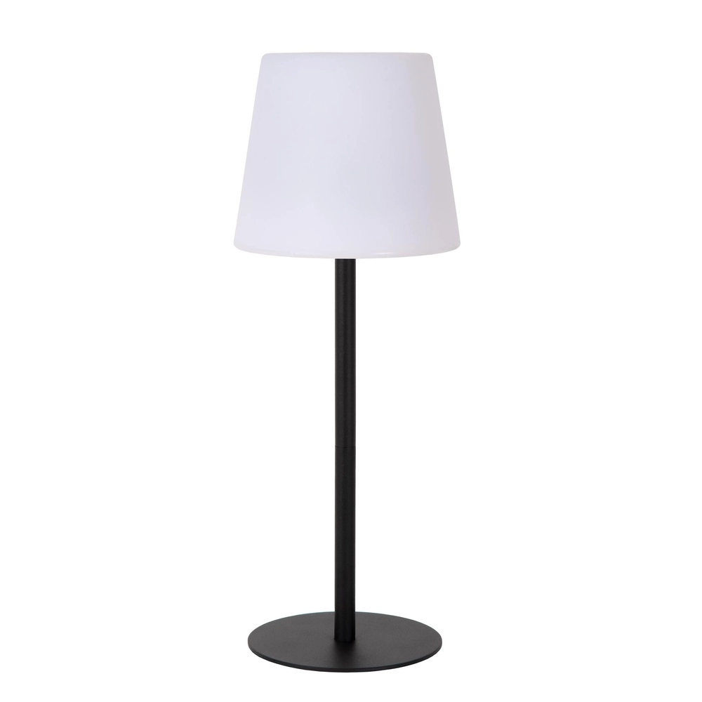 Wiederaufladbare Tischlampe Tyon Schwarz