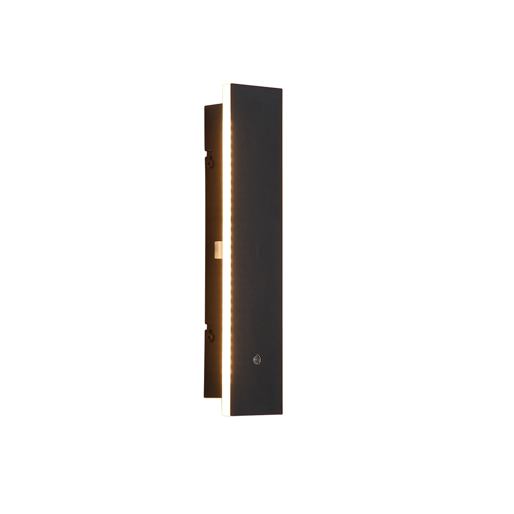 Design-Wandlampe Black Line Schwarz 30cm