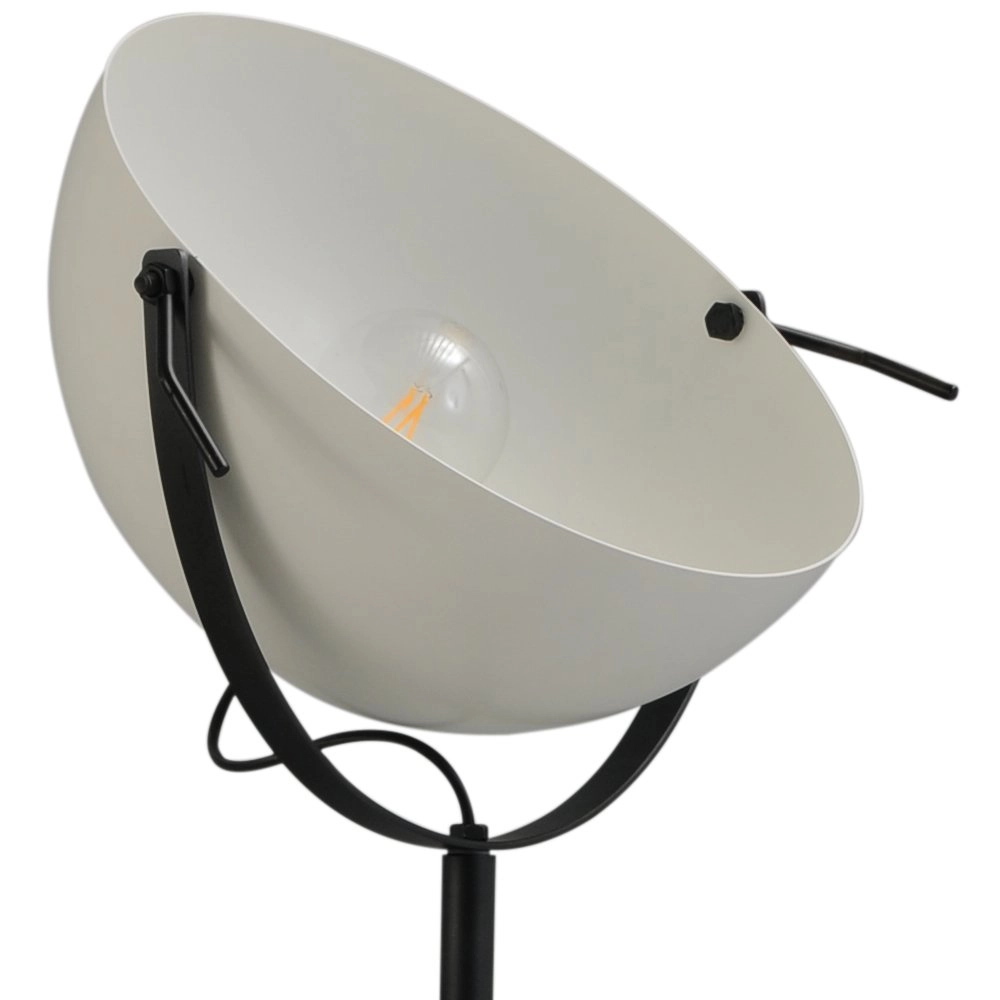 Stehlampe Larino 50 175 cm schwarz mit weiß Masterlight 8718121186016