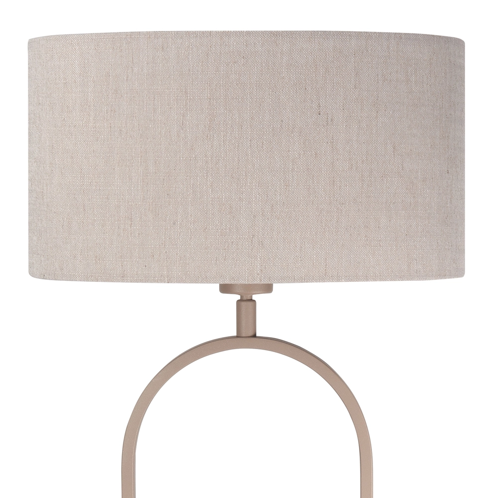 Tischlampe Verona sandbraun 48cm Highlight 8718379050572