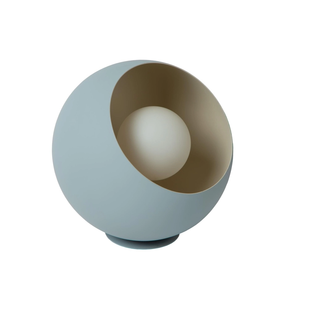Tischlampe Doredos Ø 20cm blau