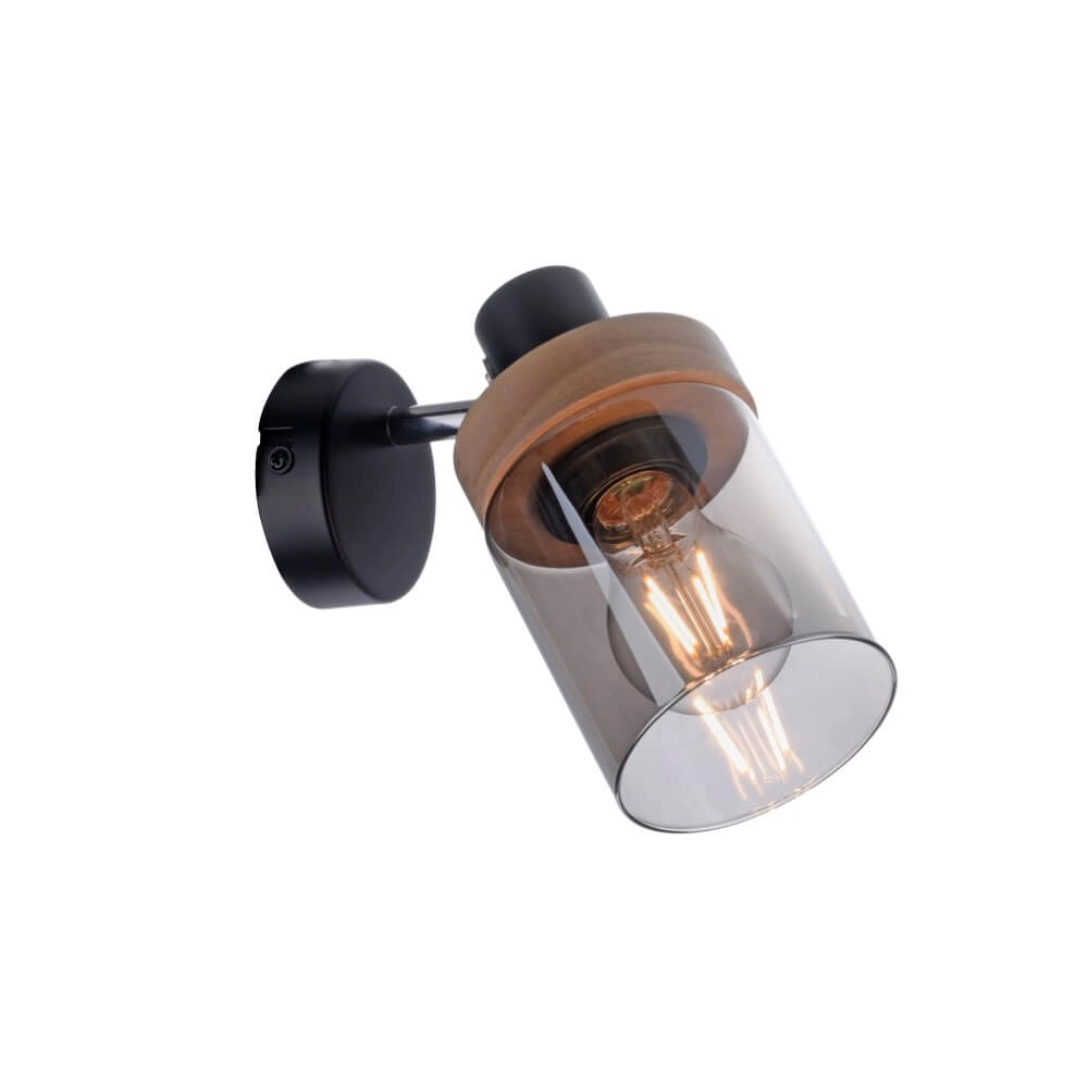 Wandleuchte Pasqual Schwarz Just Light 4043689986100