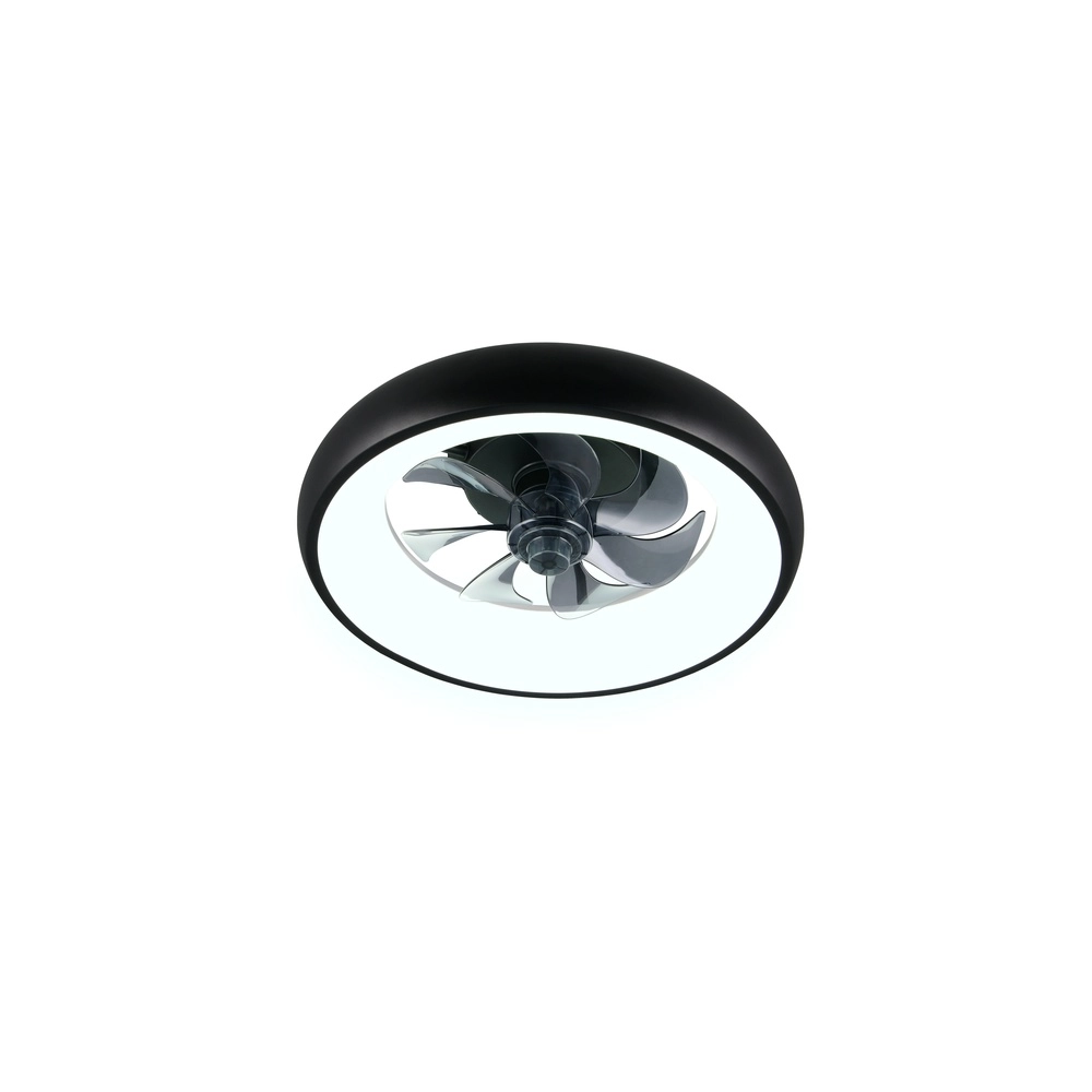 Eleganter Ventilator Muonio Schwarz Trio 4017807688221