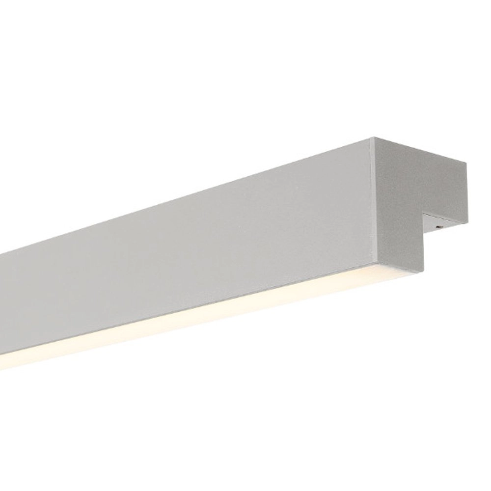 LED-Spiegelleuchte L-LINE 118 cm grau SLV 4024163196062