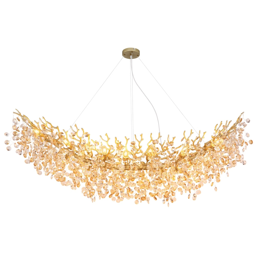 Pendellampe Queena Gold 150 cm Globo 9007371522705