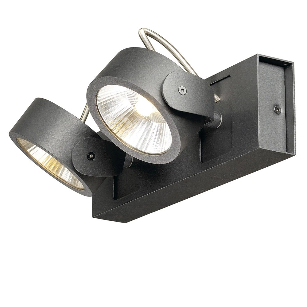 LED-Strahler Kalu Led 2 - Leuchten - 2x24W schwarz