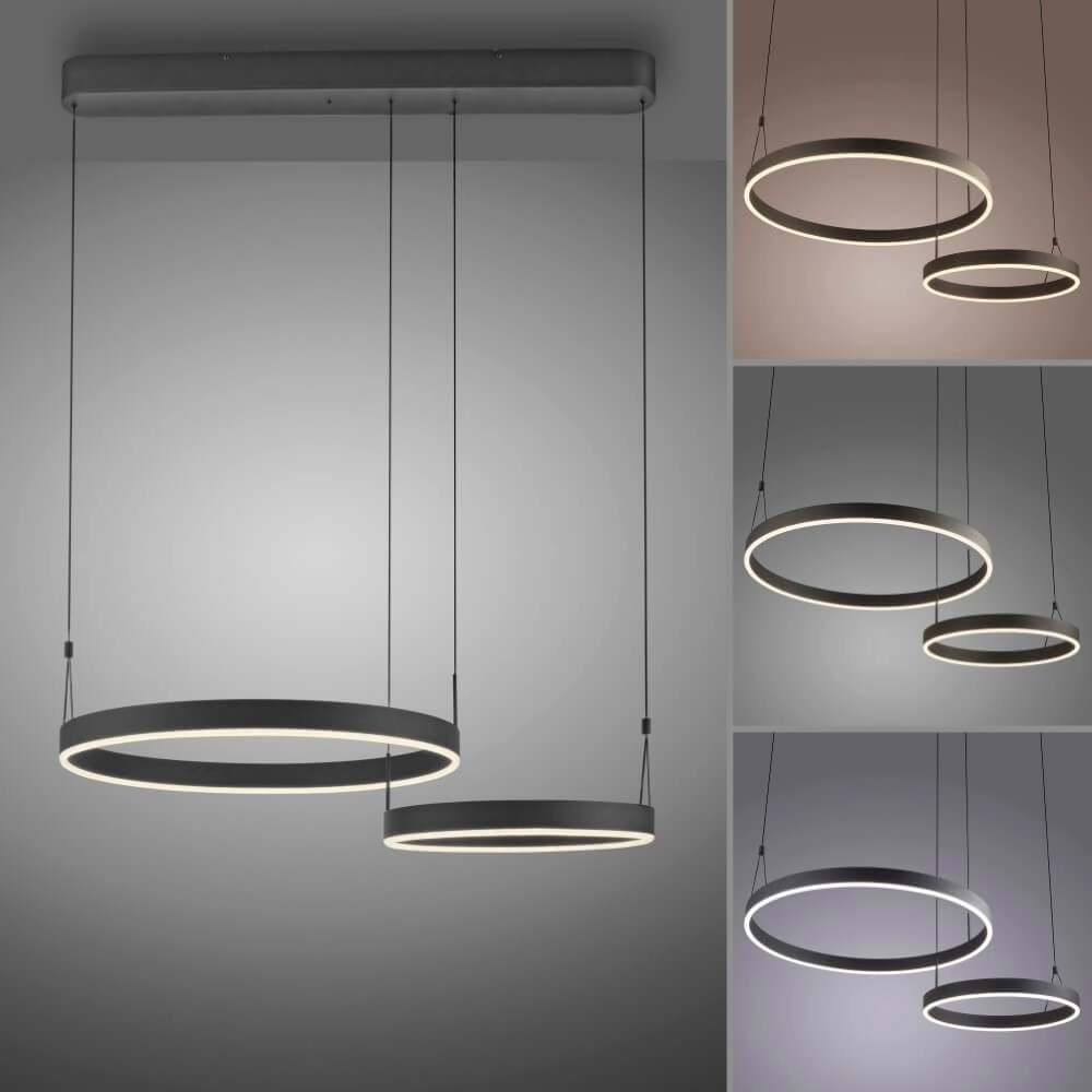 Design-Hängelampe Esko Schwarz Paul Neuhaus 4012248384565