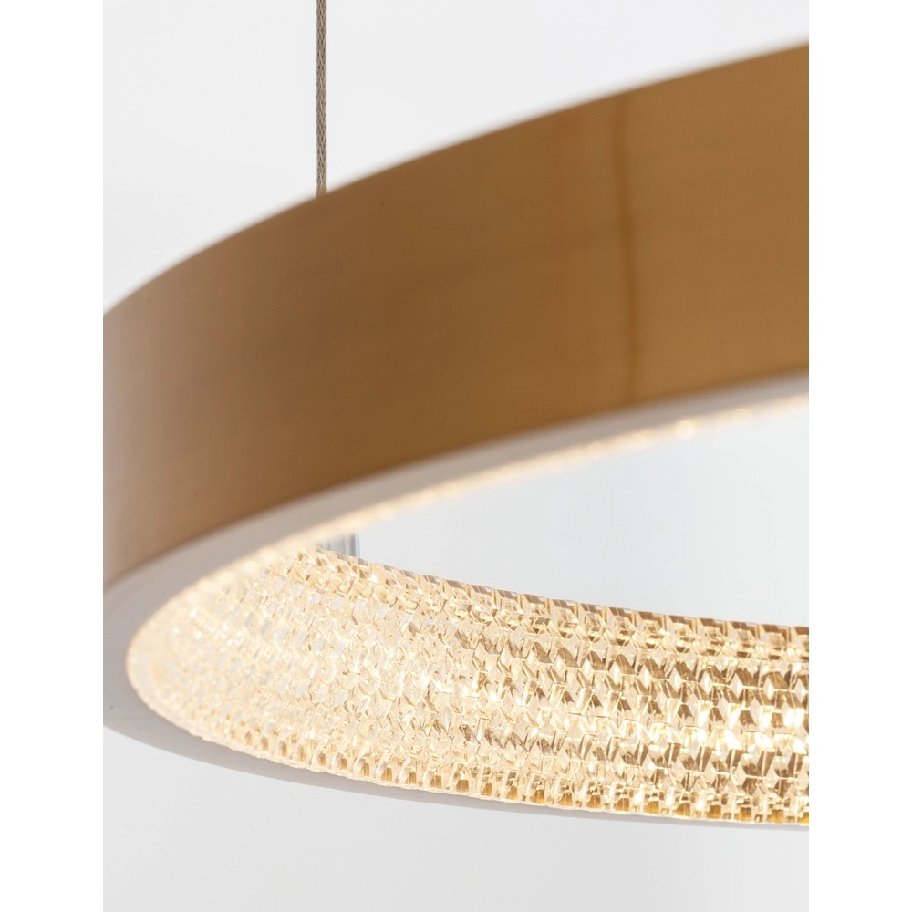Pendelleuchte Preston gold Ø 60cm Lyora 5212017424075