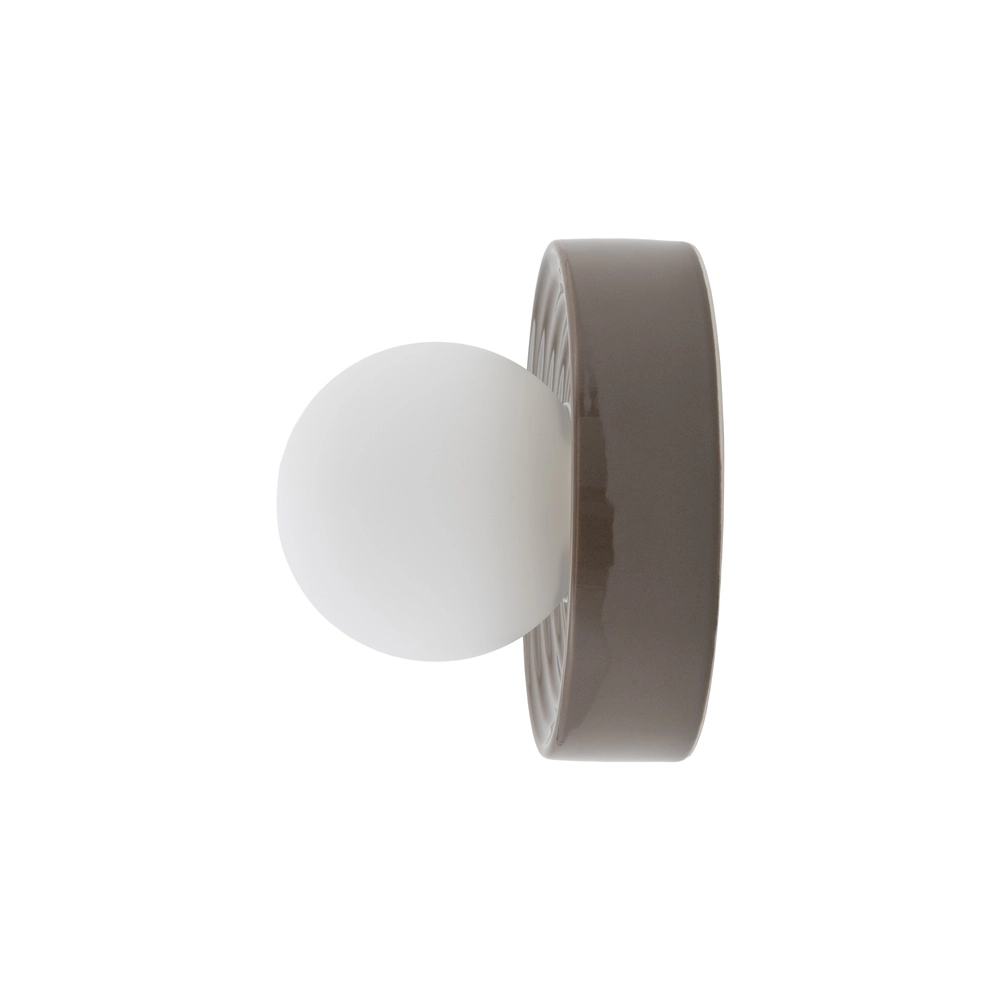 Design-Wandlampe Clay braun Ø 16 cm Lyora 5903139117500