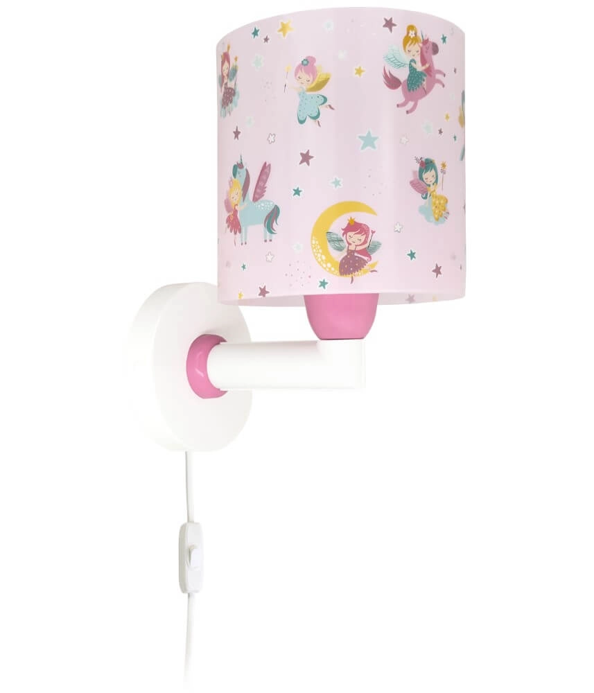 Wand-Nachtlicht Fairy Dreams Rosa