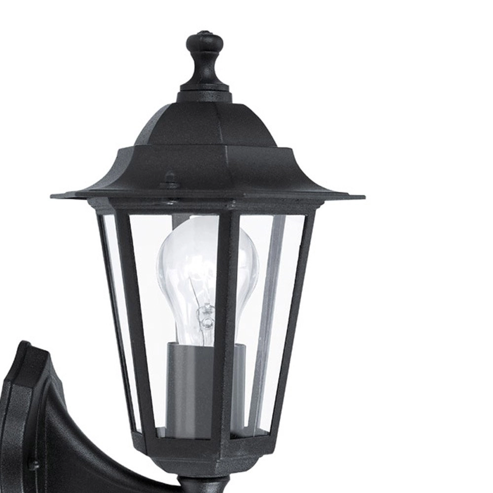 Außenlampe Laterna 4 schwarz Eglo 9002759224684