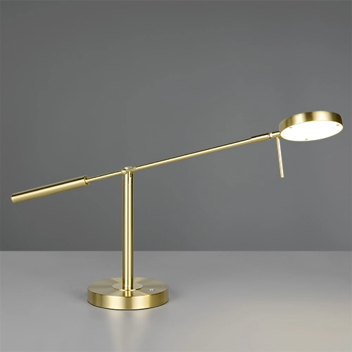 Schreibtischlampe Monza Messing Trio 4017807693294
