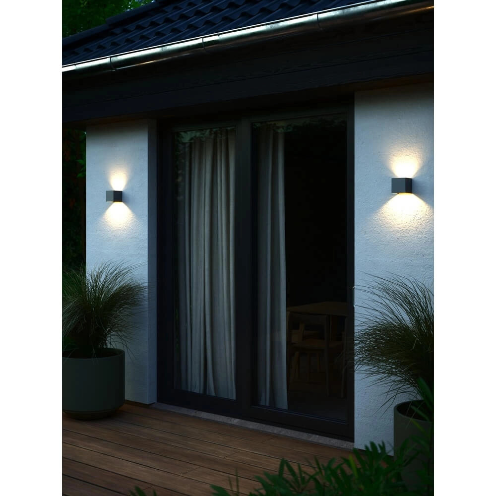 Quadratischer Aufputz-Spot Milda anthrazit Nordlux 5704924017728