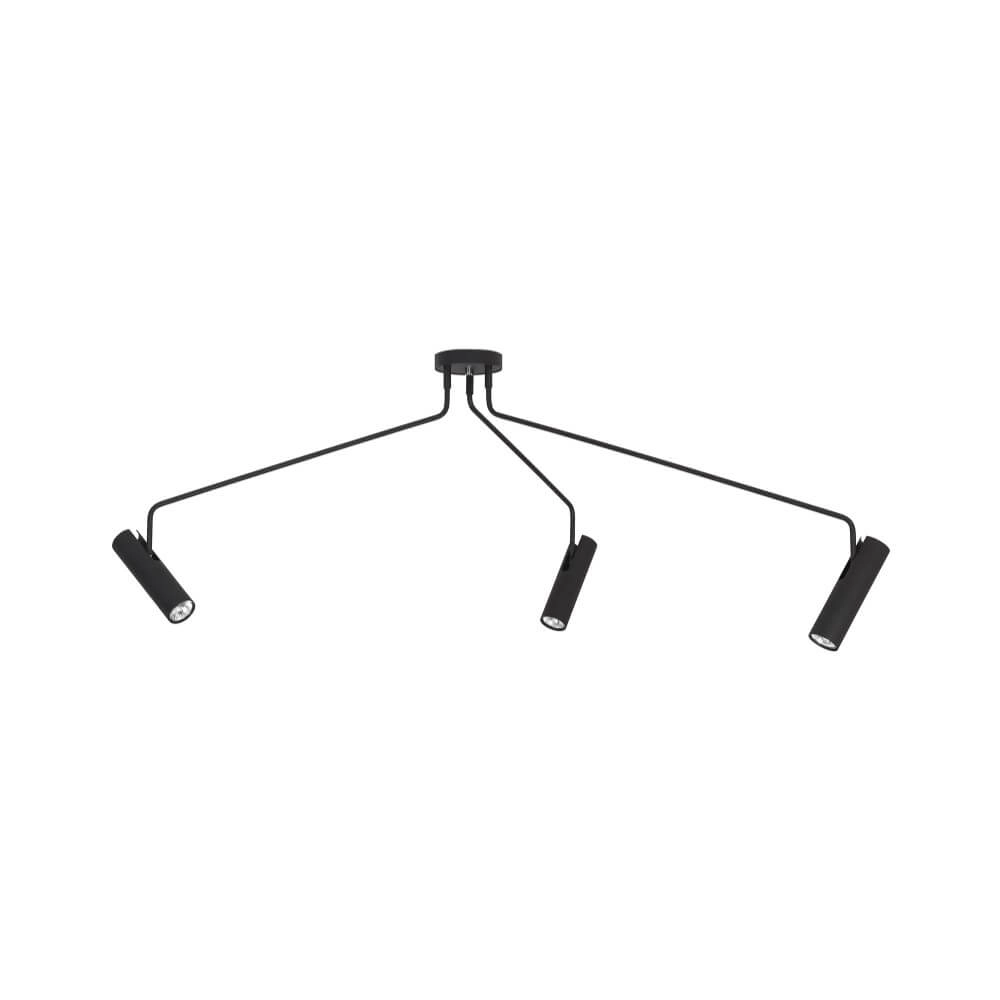 Flexible Deckenleuchte Eye Super Schwarz