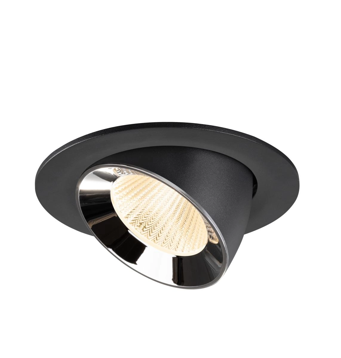 Einbau-Strahler Numinos Gimble L Schwarz/Chrom 2700K - 40gr SLV 4024163310468