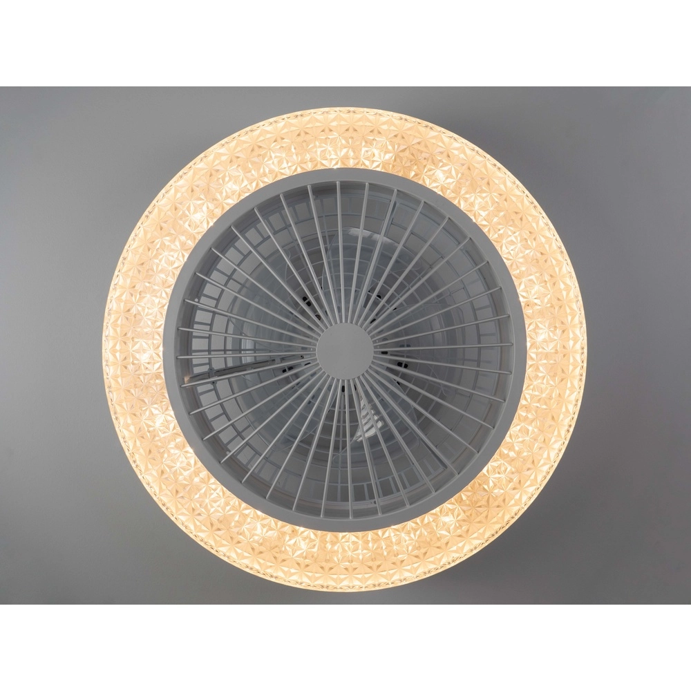 Deckenventilator Malinska weiß Ø 55cm Eglo 9002759313555