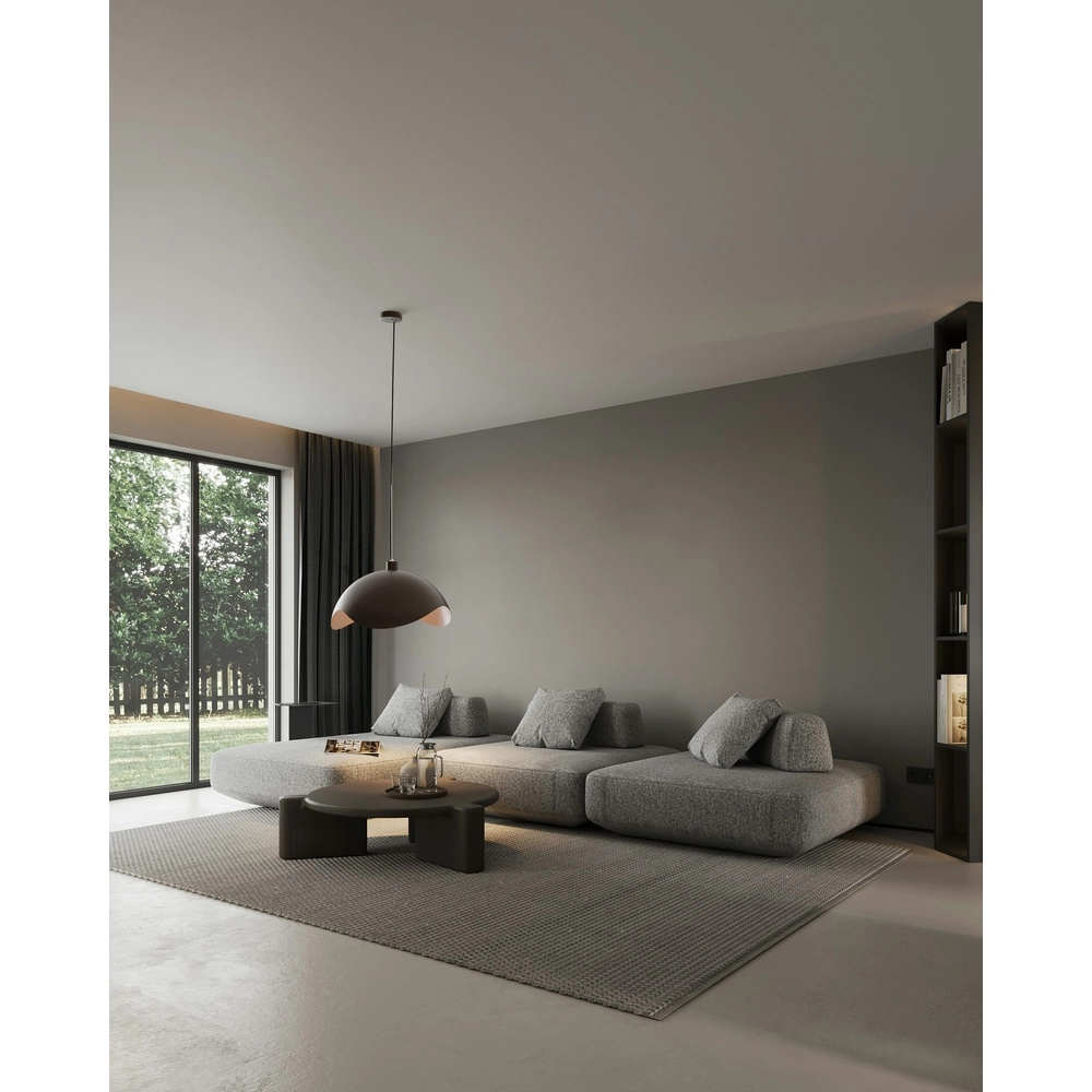 Design-Pendellampe Volta Ø60cm – wellig – Kakao Masterlight 8718121395500