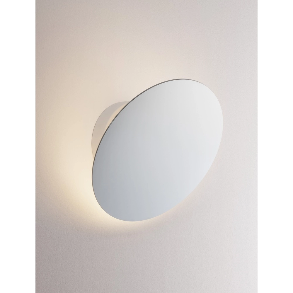 Design-Wandleuchte Alida chrom Ø 30cm Lyora 5212017470935