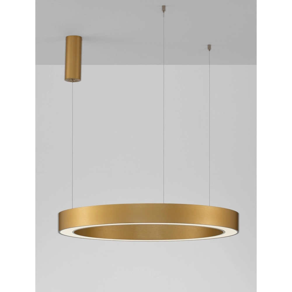 Pendelleuchte Morbido gold Ø 80cm