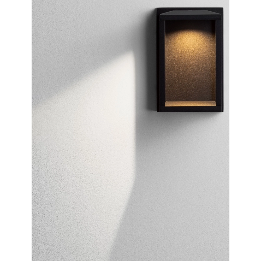 Schwarze Wandleuchte Prive ca. 19cm Lyora 5212017453143
