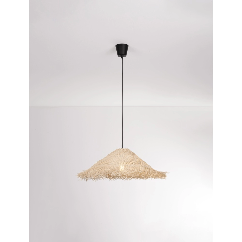 Rattan Pendelleuchte Alua Ø 60cm Lyora 5212017465566