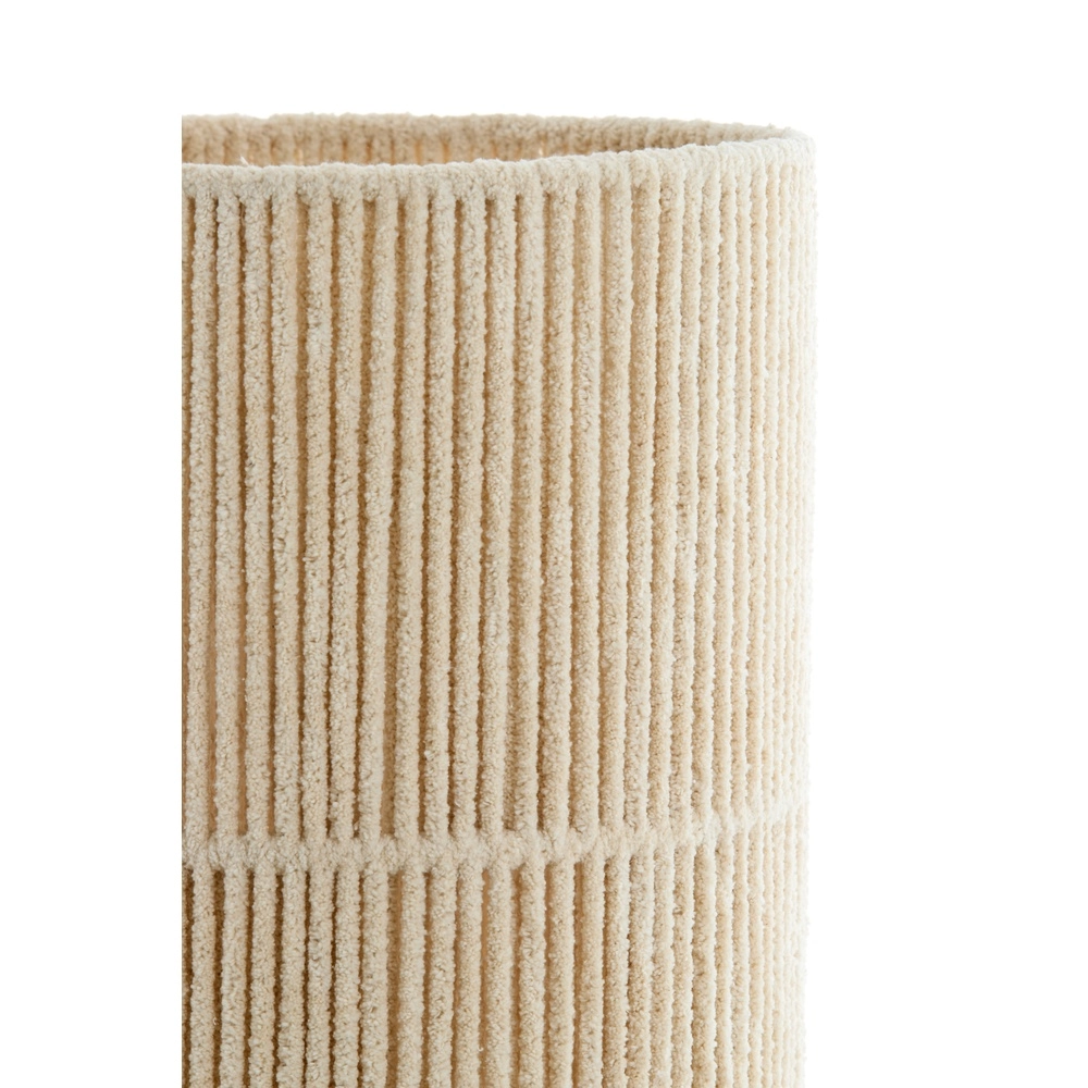 Sand-Bodenlampe Michiel 160 cm – Chenillecreme Light & Living 8717807786151