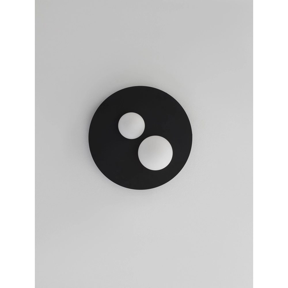 Design-Deckenleuchte Velna schwarz Ø 40cm Lyora 5212017440228