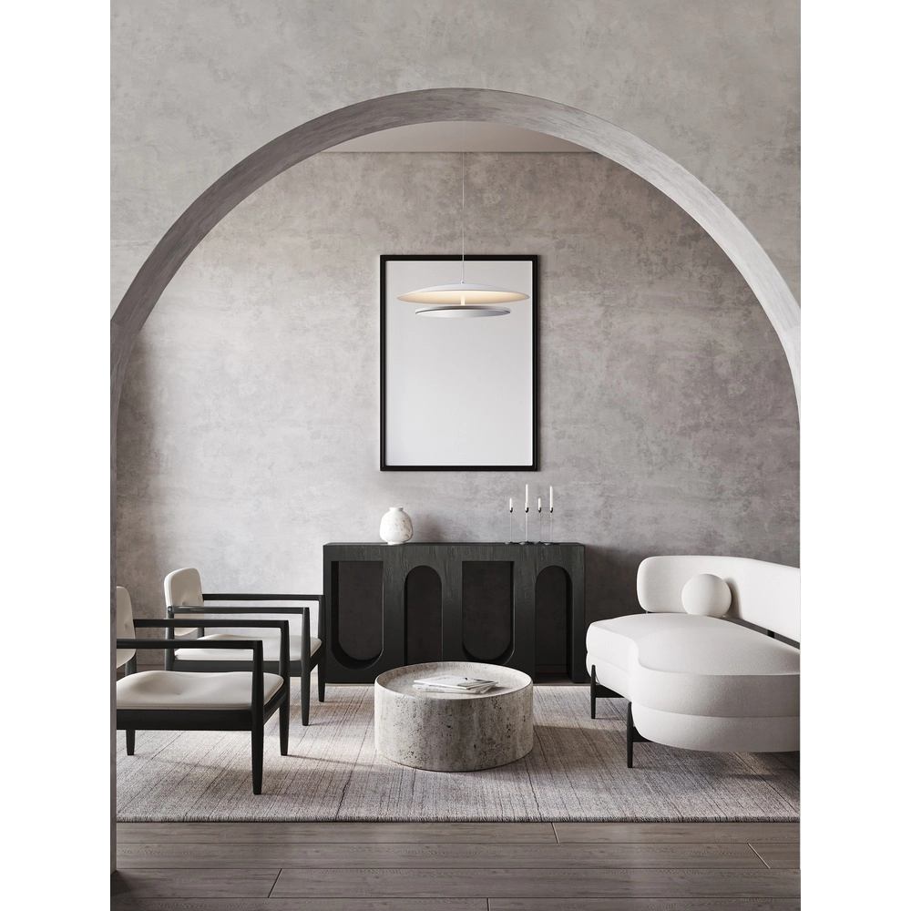 Design-Pendelleuchte Olos weiß Ø 50cm Lyora 5212017457028