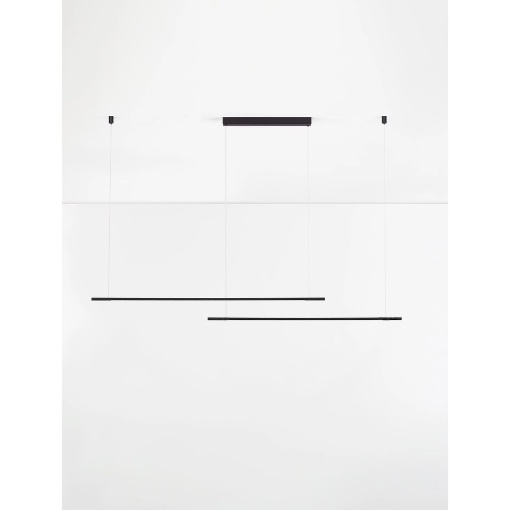 Schlanke Pendelleuchte Brillia schwarz 161cm Lyora 5212017473790