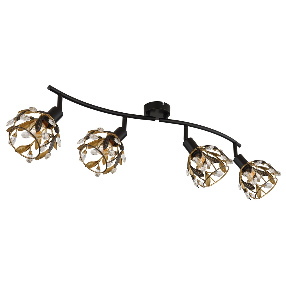 Landdeckenlampe Mika Schwarz Globo 9007371528295