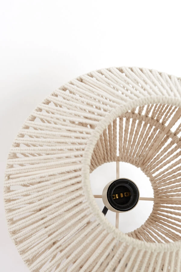 Skandinavische Pendelleuchte Deya creme Ø 30cm Light & Living 8717807744946