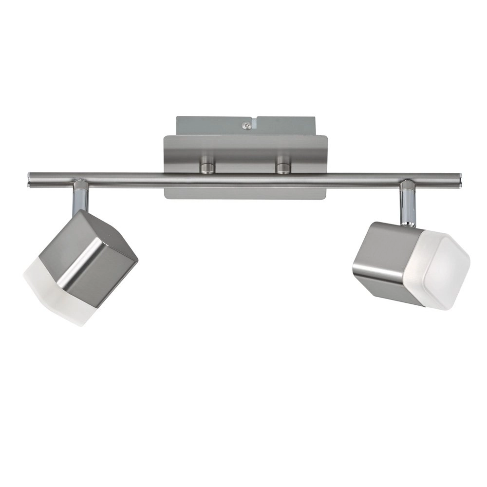 Deckenstrahler Roubaix 2-leichter Metallgrau