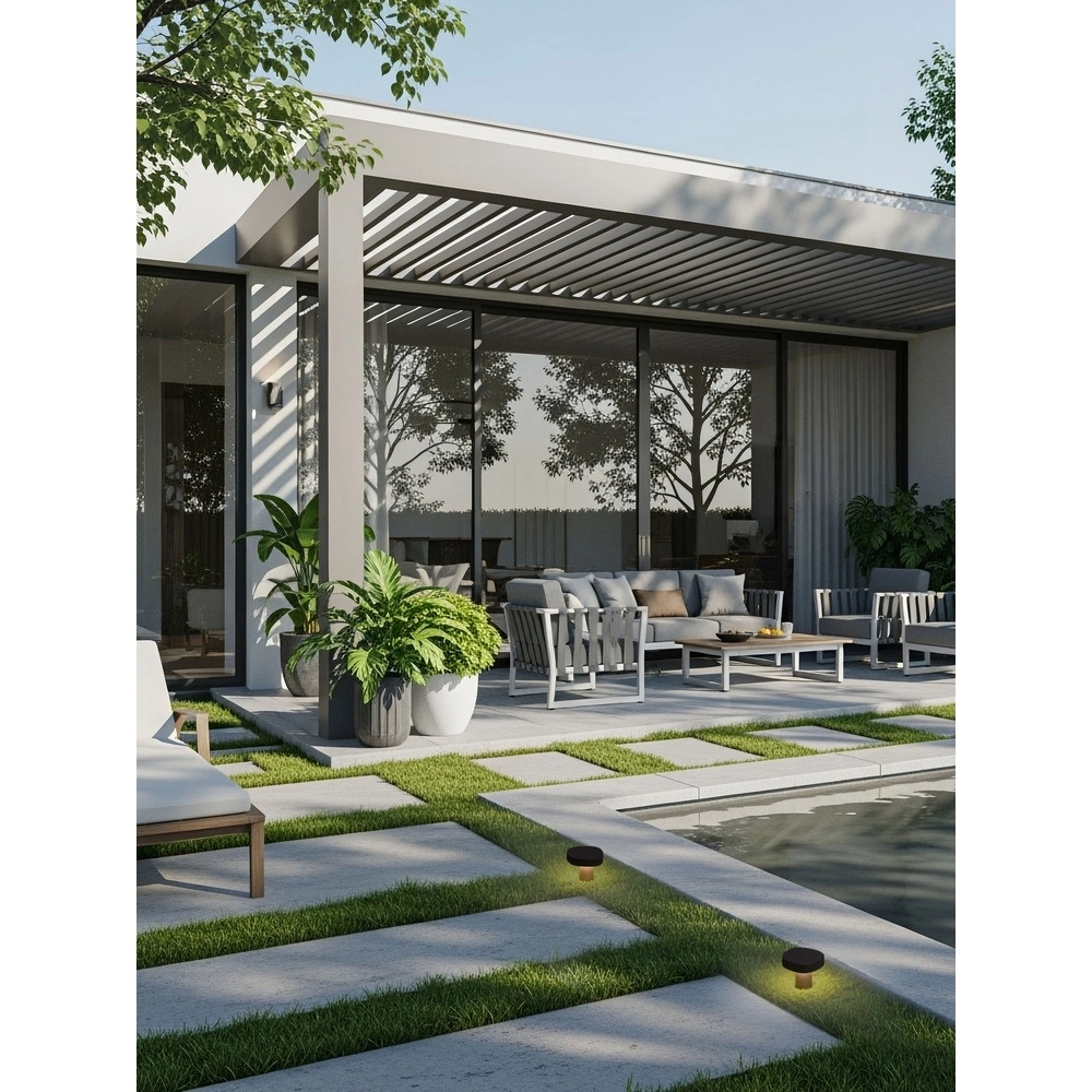 Design-Gartenlampe Balic 10 cm schwarz