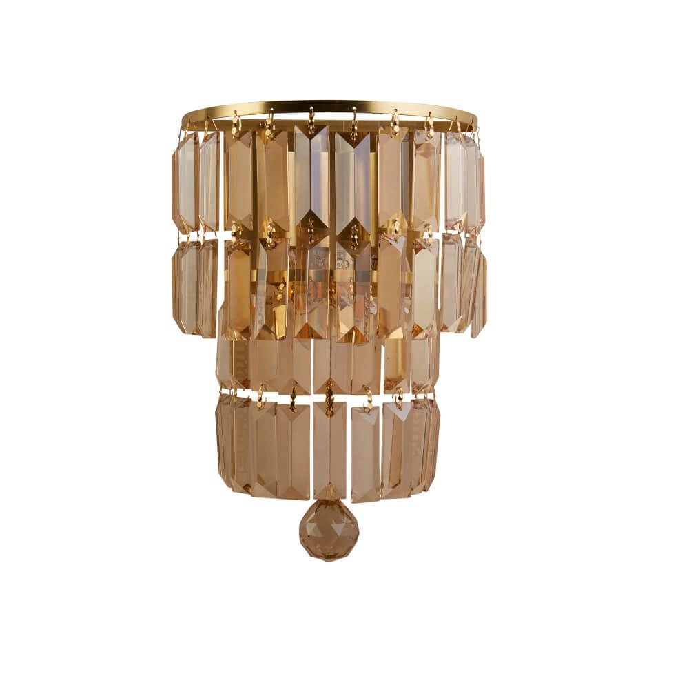 Kronleuchter Empire Messing Searchlight 5053423271705