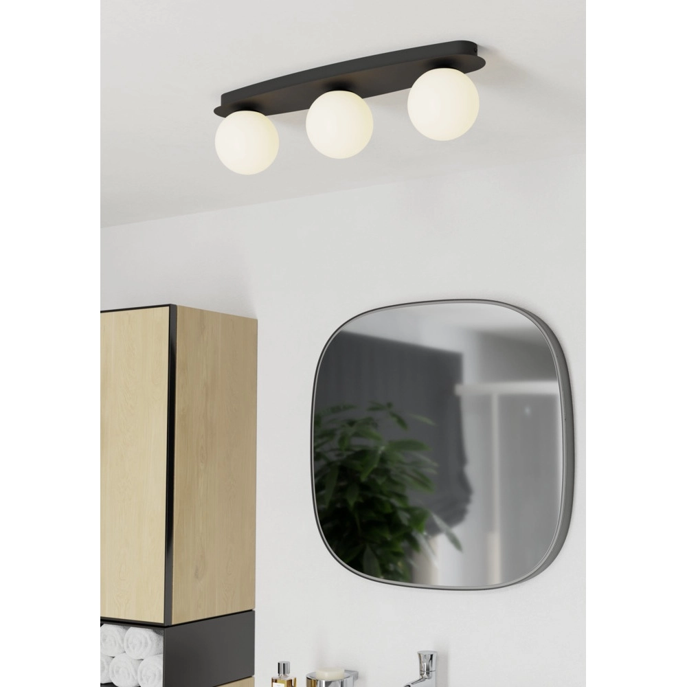 Deckenlampe Castrovido 3-flammig schwarz Eglo 9008606360697