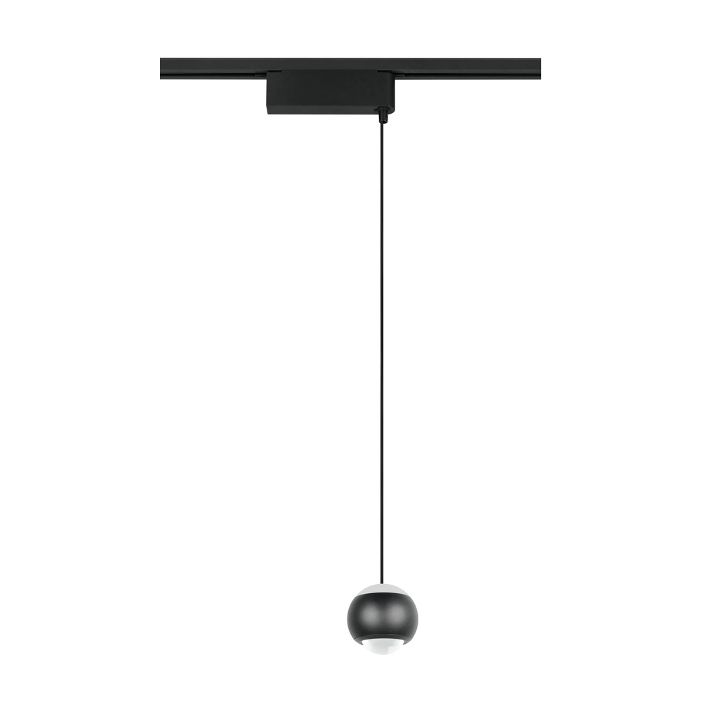 Pendelleuchte für Schiene Hamlet Schwarz 2-phasig Trio 4017807662948