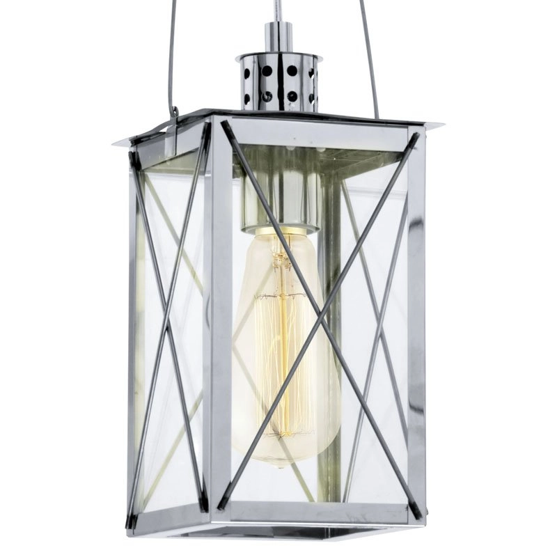Pendelleuchte Vintage Square chrom Eglo 9002759492120