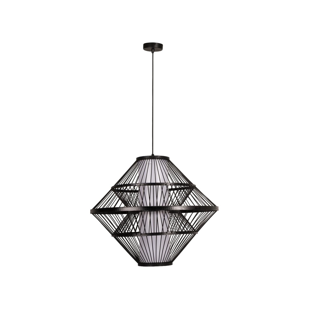 Pendellampe Pasquino Ø 60 cm schwarz