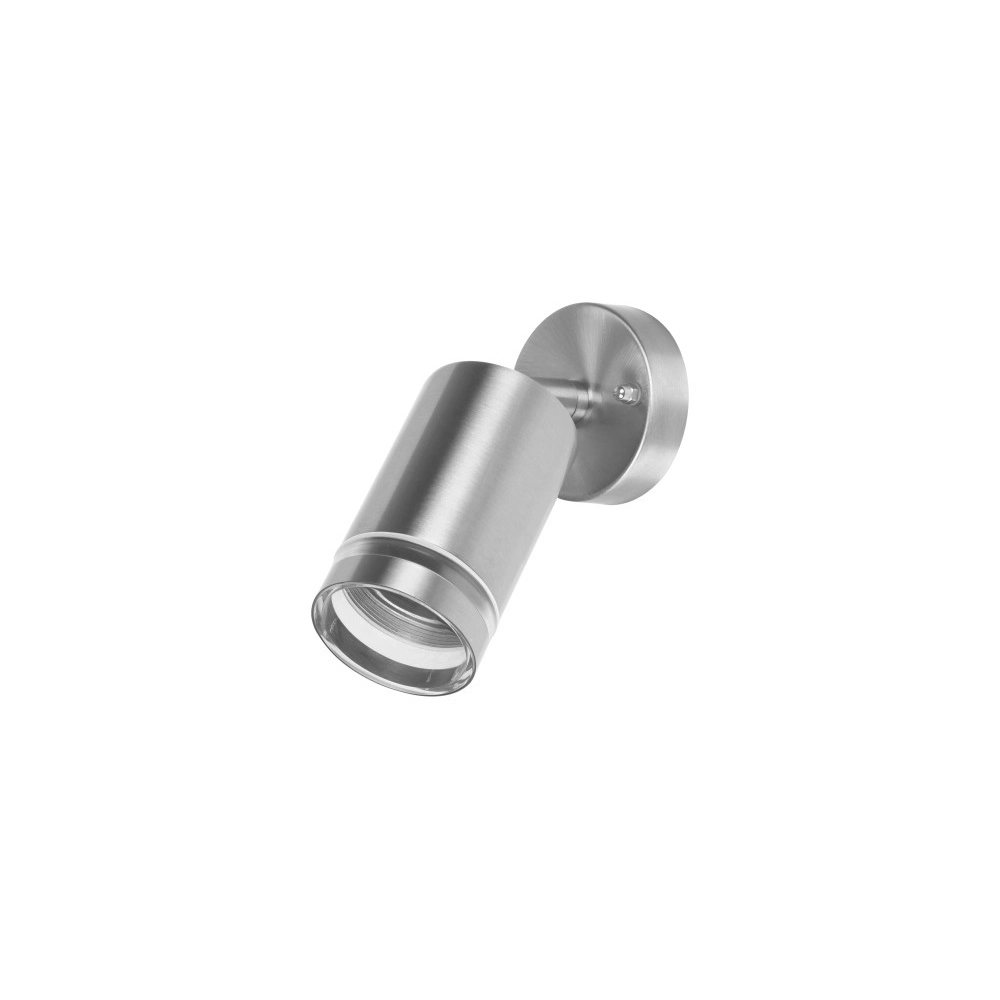 Richtungswand-Spot Opden Edelstahl – 1x GU10