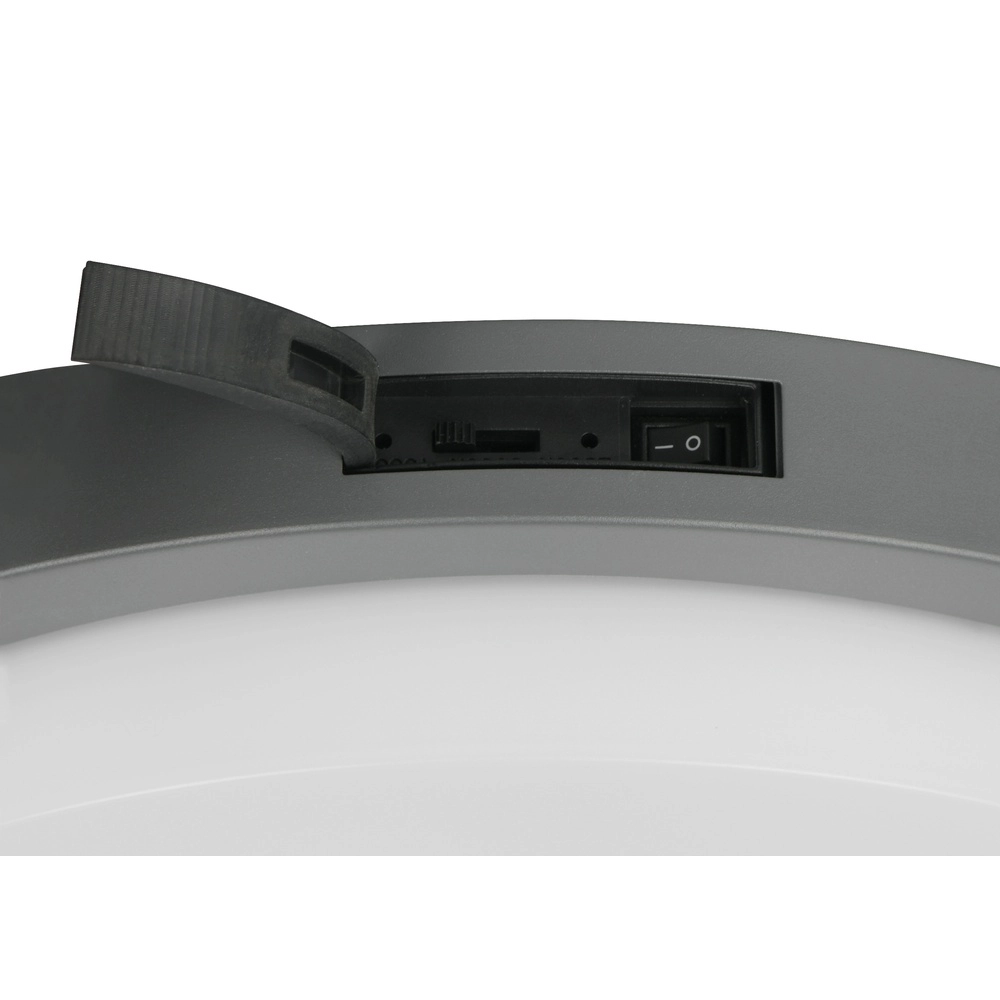 Deckenlampe Bermejo rund anthrazit Trio 4017807648348