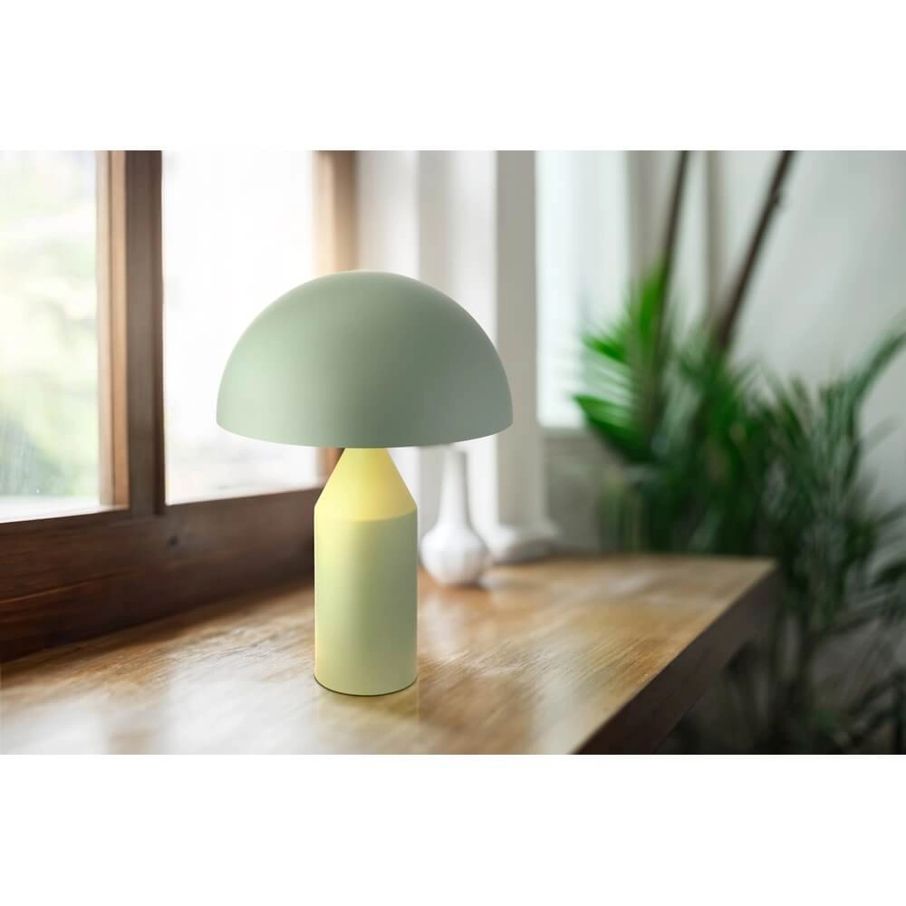 Design-Tischleuchte Atoma grün Globo 9007371474776