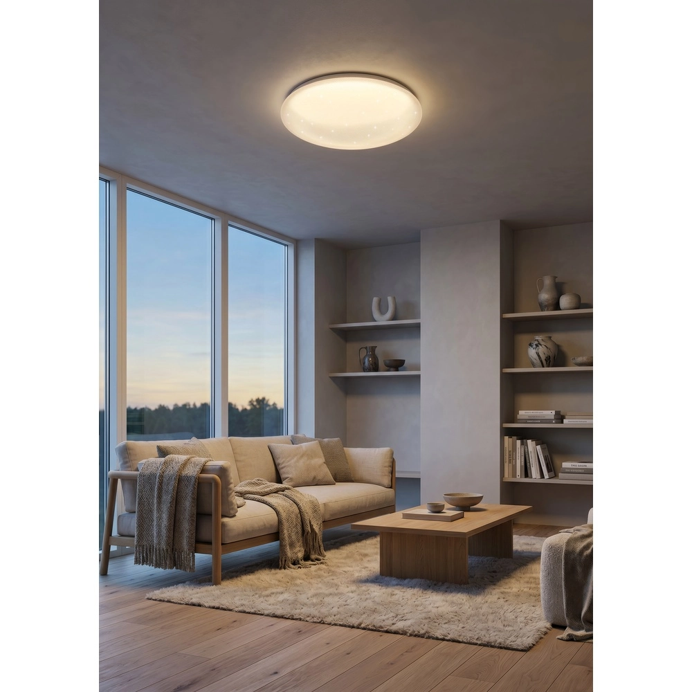 Deckenlicht Leno weißer Ø 48 cm Trio 4017807704020