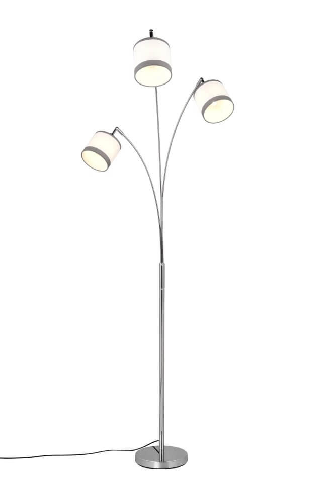 Stehlampe Davos weiß 3-flammig Trio 4017807574296