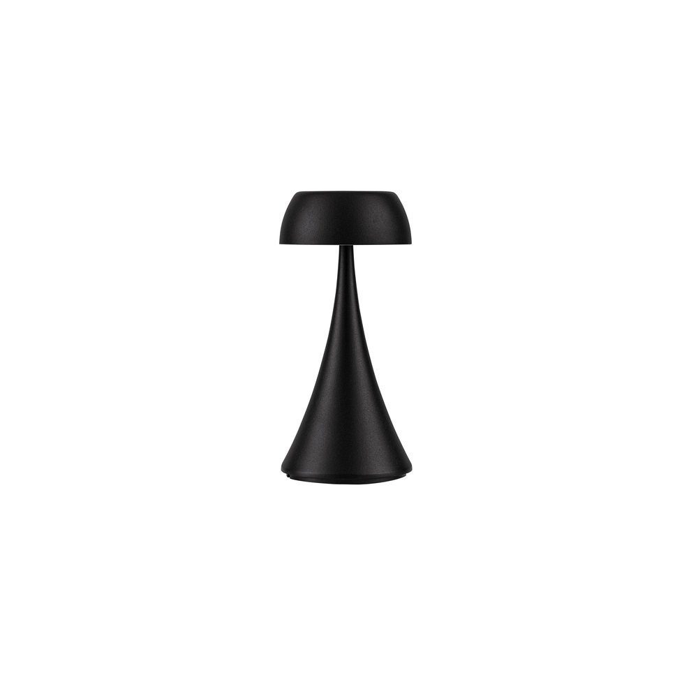 Tischlampe Ycro anthrazit wiederaufladbar mit USB Lyora 5212017476975